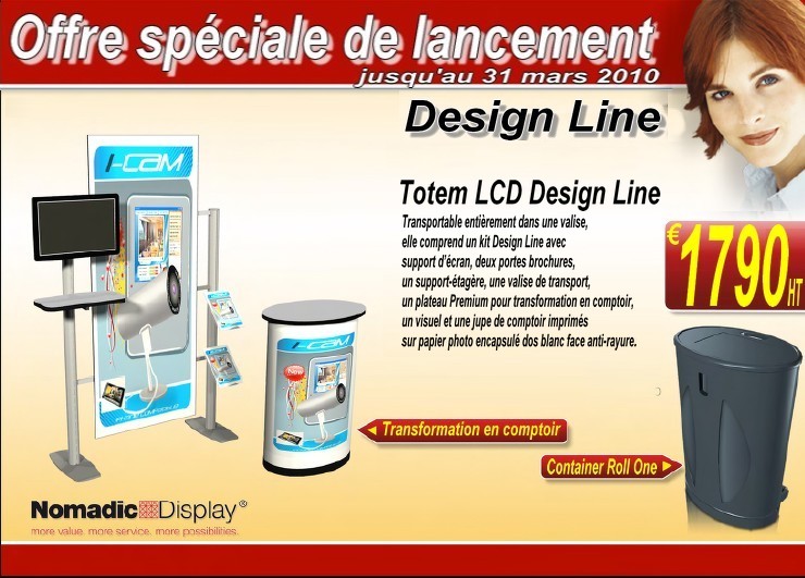 La station LCD Design line